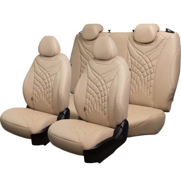 Чехлы Премиум Экокожа Байрон Президент|Жук на Kia K5 с 2020+ Чехлы Премиум Экокожа Байрон Президент|Жук на Kia K5 с 2020+