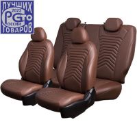 Чехлы Премиум Экокожа Байрон Президент|Жук на Kia K5 с 2020+ Чехлы Премиум Экокожа Байрон Президент|Жук на Kia K5 с 2020+